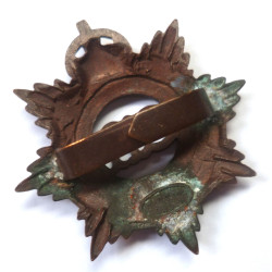 Royal Army Service Corps Bronze Officers EDVIII Cap Badge - British Army Insignia