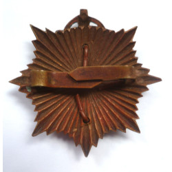 WW1 Army Service Corps Officers Bronze Cap Badge - British Army Insignia