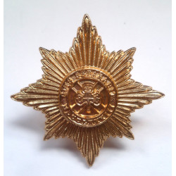 Irish Guards Staybrite Cap Badge - British Army Insignia