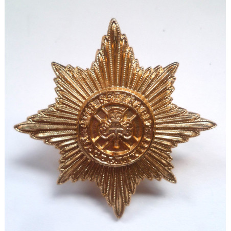Irish Guards Staybrite Cap Badge - British Army Insignia