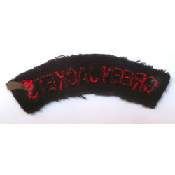 Green Jackets Regiment Shoulder Title  - British Military Insignia