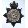 British Transport Police Police Night Duty Helmet Plate - Queen's Crown - British Police Insignia