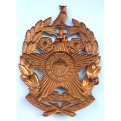 Leeds City Police Night Duty Helmet Plate - British Police Insignia