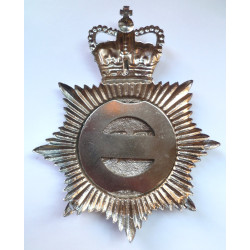 Ministry Of Defence Police Helmet Plate - British Police Insignia