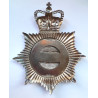 Ministry Of Defence Police Helmet Plate - British Police Insignia