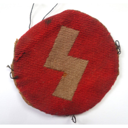 WW2 German Hitler Youth Sieg Rune Sleeve Patch - German Third Reich