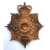 Royal Marines Pith Helmet Plate/Badge - Queen's Crown- British Army Insignia