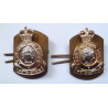 Pair Army Catering Corps Staybrite Collar Dog/Badges - British Army Insignia