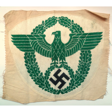 WW2 German Police Sport Shirt Eagle - German Third Reich
