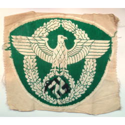 WW2 German Police Sport Shirt Eagle - German Third Reich