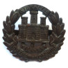 WW1 Northamptonshire Regiment Officers Bronze Cap Badge - British Army Insignia