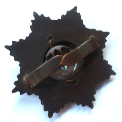 WW2 The Cheshire Regiment Officers Bronze Cap Badge - British Army Insignia