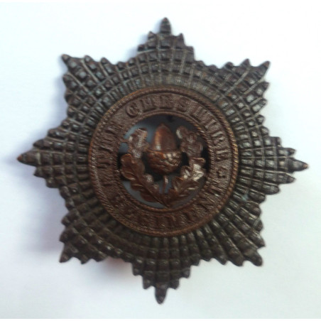 WW2 The Cheshire Regiment Officers Bronze Cap Badge - British Army Insignia