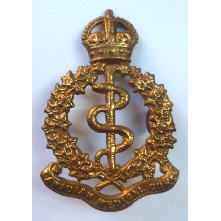 WW2 Canadian Medical Cap Badge - British commonwealth Army Insignia