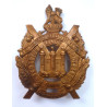 WW1 King's Own Scottish Borderers Regiment All Brass Economy Cap Badge - British Army Insignia