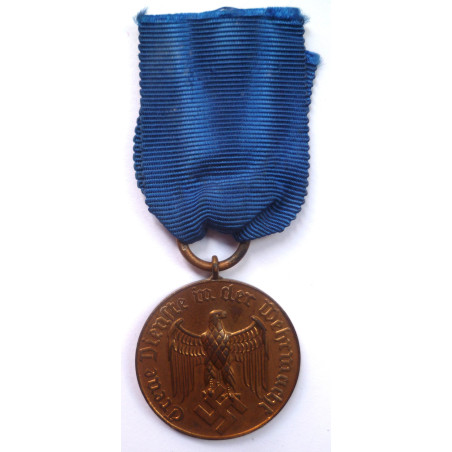 WW2 German "Wehrmacht" Army 12 Year Long service Medal - German Third Reich