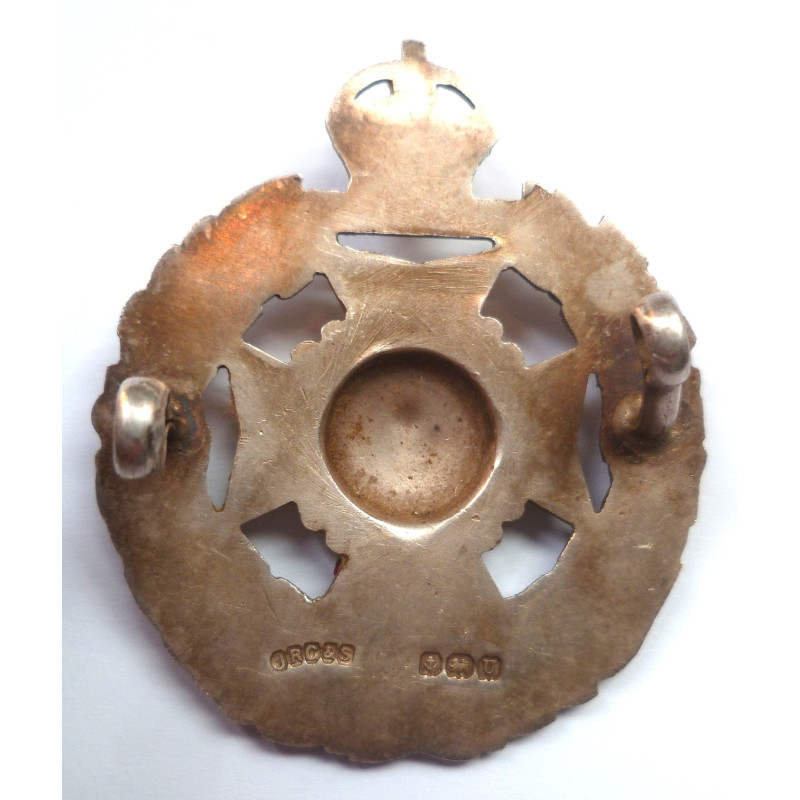 WW2 Rifle Brigade Officers Sterling Silver Cap Badge Dated 1944 ...