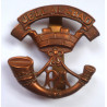 Somerset Light Infantry Prince Albert's Own All Brass Economy Cap Badge - British Military Insignia