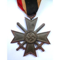 WW2 German War Merit Cross 2nd Class With Swords - German Third Reich