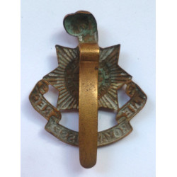 The Royal Sussex Regiment All Brass Economy Cap Badge - British Military Insignia