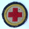 WW1 Royal Army Medical Corps NCOs Red Cross Sleeve Badge- British Military Insignia