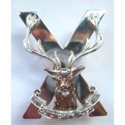 Highland Brigade Staybrite Cap Badge - British Military Insignia