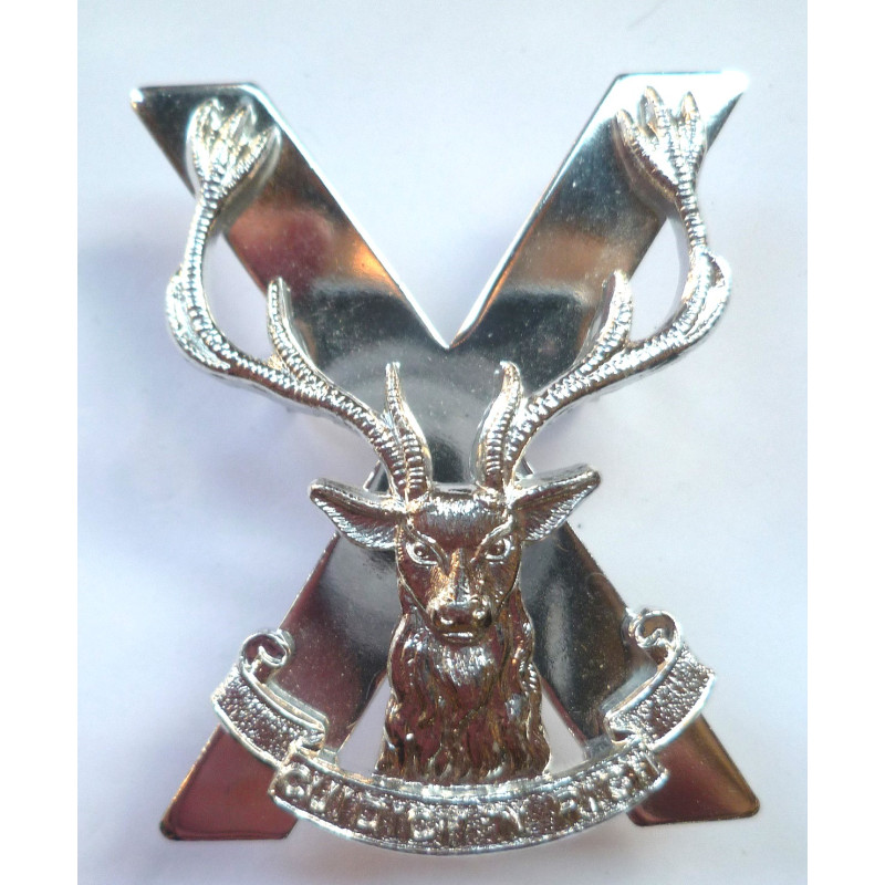 Highland Brigade Staybrite Cap Badge - British Military Insignia