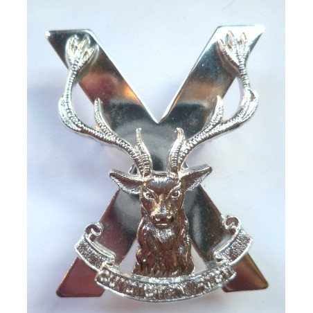 Highland Brigade Staybrite Cap Badge - British Military Insignia