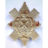 Black Watch Glengarry/Cap Badge - Queen's Crown - British Military Insignia
