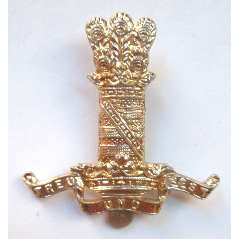 11th Hussars (Prince Albert's Own) Staybrite Cap Badge- British Military Insignia