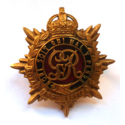 Royal Army Service Corps GVIR Officer’s Cap Badge- British Military Insignia