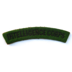 Intelligence Corps Cloth Shoulder Patch - British Military Insignia