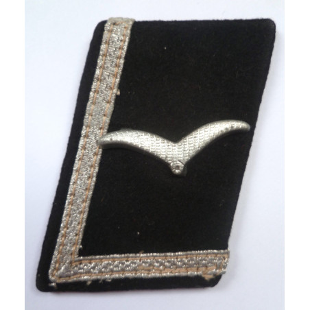 WW2 German Unteroffizier Air Field Construction Collar Tab - German Third Reich Insignia