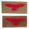 Pair WW2 Royal Air Force Tropical Eagle/Albatross -RAF - British Military Insignia