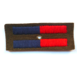 WW2 Royal Engineers Uncut Cloth Service Strip - British Military Insignia