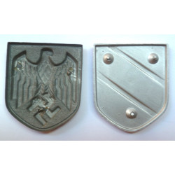 WW2 German Heer Tropical Pith Helmet Insignia- Third Reich Insignia