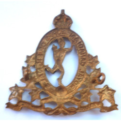 Royal Canadian Corps Of Signals Cap Badge - British Commonwealth Military Insignia