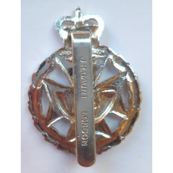 Green Jackets Brigade Staybrite Cap Badge - British Military Insignia