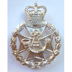 Green Jackets Brigade Staybrite Cap Badge - British Military Insignia