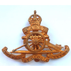 Royal Artillery Cadet Cap Badge - British Military Insignia