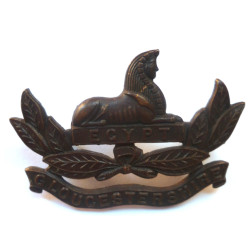 Gloucestershire Regiment Officers Bronze Collar Badge - British Military Insignia
