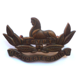 Gloucestershire Regiment Collar Badge - British Military Insignia