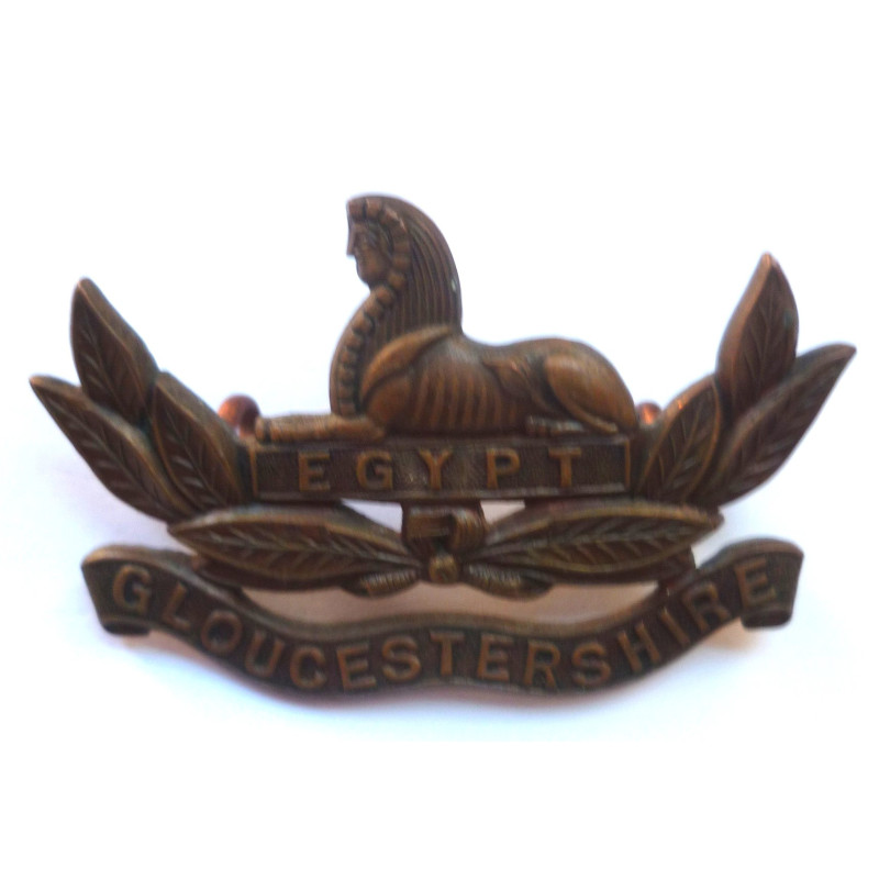 Gloucestershire Regiment Collar Badge - British Military Insignia