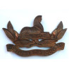 Gloucestershire Regiment Officers Bronze Collar Badge - British Military Insignia