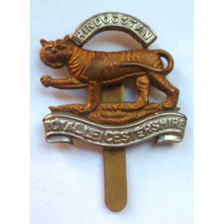 The Royal Leicestershire Regiment Beret/Cap Badge- British Military Insignia