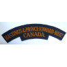 WW2 Hastings & Prince Edward Regiment Canada Printed Shoulder Title