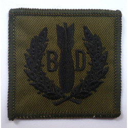 Royal Air Force Bomb Disposal Cloth Badge - British Military Insignia