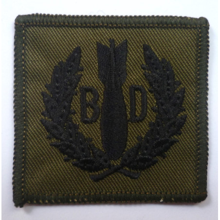 Royal Air Force Bomb Disposal Cloth Badge - British Military Insignia