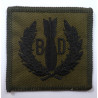 Royal Air Force Bomb Disposal Cloth Badge - British Military Insignia
