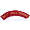 Royal Leicestershire Regiment Shoulder Title - British Military Insignia